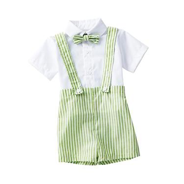 Imagem de CALLARON 1 Conjunto roupas de cavalheiro para crianças vestidos ternos infantis para meninos Roupas para crianças roupas de bebê roupas formais de menino roupas de menino estilo britânico