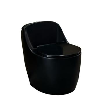 Imagem de Vaso Sanitário Monobloco Caixa Acoplada Veneza Preto Premium