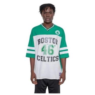 Imagem de Camiseta Old NBA Football Boston Celtics Verde-Masculino