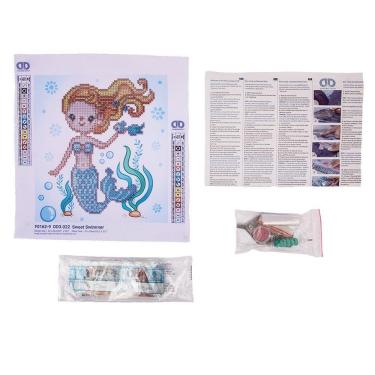 Imagem de Diamond Dotz Sereia com 2.330 Dotz - Fun Divirta-se