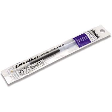 Imagem de Refil de tinta Pentel para caneta de gel líquido EnerGel / Tinta azul 0,7 mm / Conjunto de 10 refis