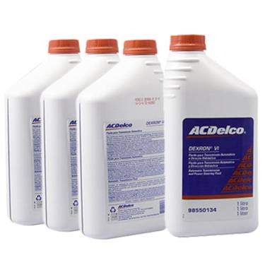 Imagem de 4 Litros Óleo De Câmbio Automático Direção Dexron 6 Acdelco - KIT1291