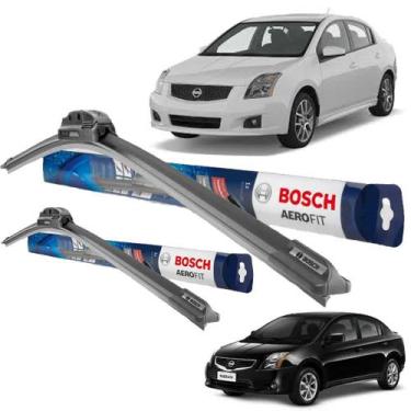 Imagem de Par Palheta Limpador Parabrisa Original Bosch Nissan Sentra S Sl 2007