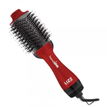 Imagem de Kit Escova Alisadora Modeladora Trend Íon 110V + Escova