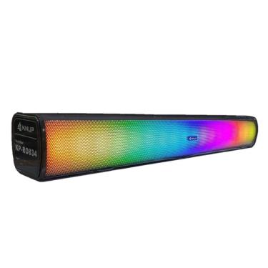 Imagem de Caixa Som Soundbar Gamer Bluetooth Computador Pc Led Rgb 16W
