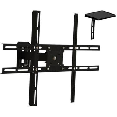 Imagem de Suporte Articulado para TV até 70 polegadas SBRP430 - Brasforma, Preto