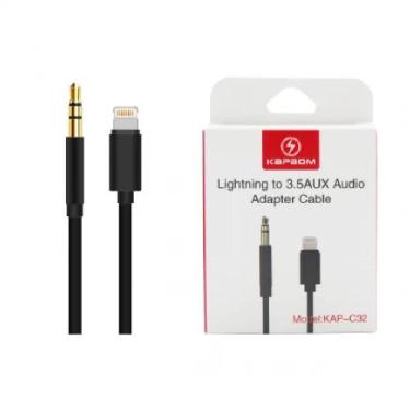Imagem de Cabo Auxiliar Adaptador Lightning x P2 Macho Para Som Carro Compatível
