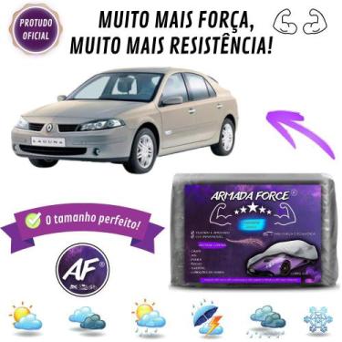 Imagem de Capa De Cobrir Carro LAGUNA Forrada Impermeável Armada Force - Armada 