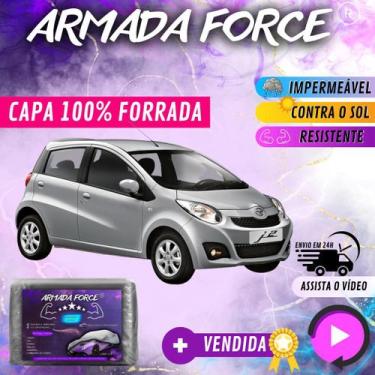 Imagem de Capa Cobrir Carro JC J2 100% Forrada Armada Force 100% Impermeável For