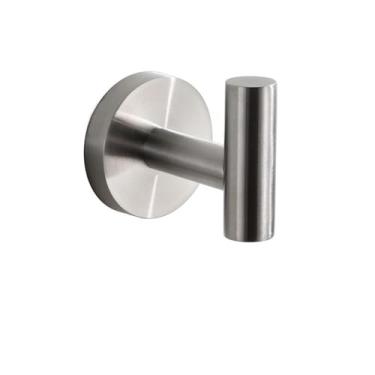 Imagem de Kit de acessórios de banheiro preto fosco, conjunto de hardware de aço inoxidável dourado, suporte de rolo de papel higiênico, gancho para robe, toalheiro, 1