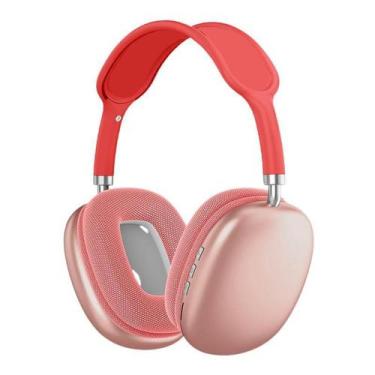 Imagem de Fone De Ouvido, Headset P9 Bluetooth Max Rosa - Booglee