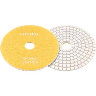 Imagem de Disco Lixa Diamantado Umido 4" G 200 Vonder