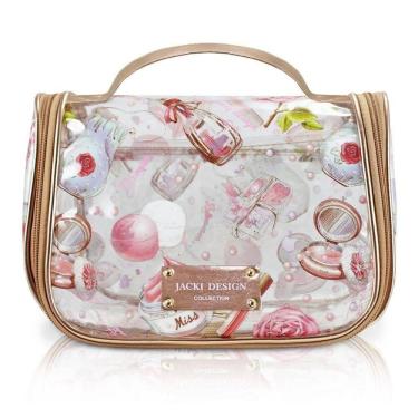 Imagem de Necessaire De Viagem Doce Encanto Jacki Design Dourado