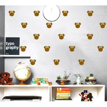 Imagem de Kit 90 adesivos da Minnie 6cm x 5,3cm cada Decoração Casa Sala, Quarto