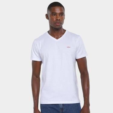 Imagem de Camiseta Colcci Casual Masculina, Branco, GG