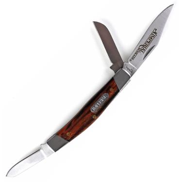 Imagem de Schrade Imperial IMP15S Stockman Canivete dobrável de aço inoxidável para sobrevivência ao ar livre, exterior e EDC