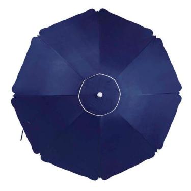 Imagem de Guarda-Sol Alumínio 2,60m Azul - MOR
