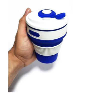 Imagem de Copo Retrátil De Silicone 350Ml Reutilizável - Dolce Home