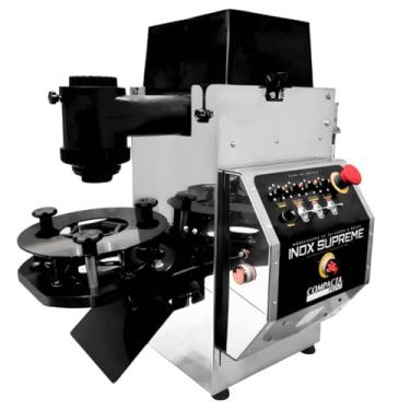 Imagem de Máquina De Fazer Salgados De 7g A 250g Compacta Inox Supreme - Compacta Print (110, Volts)
