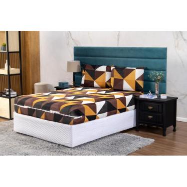 Imagem de Capa de Colchão Malha Gel Cama de Solteiro Quarto Protetora Diversas E