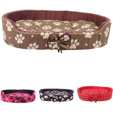 Imagem de Caminha Para Pet Porte Grande Cama  Macio Estampas 70cm x 60cm  Cachor