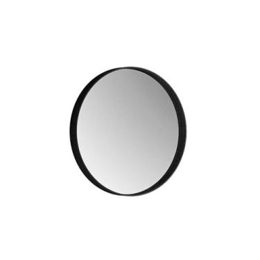 Imagem de Espelho Redondo Decorativo 50 cm Torino Preto - Mais de Casa