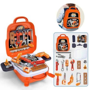 Imagem de Brinquedo Infantil Maleta De 12 Ferramentas Com Acessórios Mochila - t