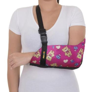 Imagem de Tipóia Ombro Pós Operatório Braço Infantil Bilateral Rosa Artipé - Art