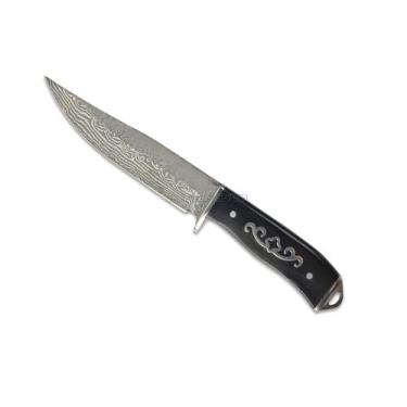 Imagem de Faca Esportiva Taue B56 Cabo Artesanal em Madeira e Metal (30,5cm)