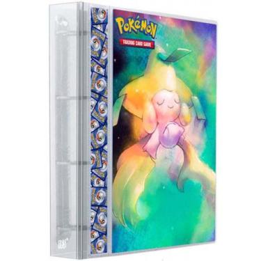 Imagem de Pasta Fichário Álbum Cristal Cartas Cards Pokémon Com 30 Folhas 9 Bols