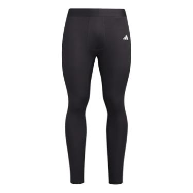 Imagem de adidas Meia-calça masculina Techfit Soccer, Preto, PP