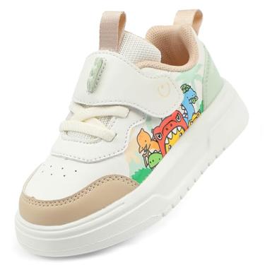 Imagem de BDUCK+ Tênis infantil infantil, amarelo, tamanho 6 (infantil), tamanho 1 (criança grande) - unissex - tênis casual - confortável e moderno - tema de pato - fecho de velcro - resistente a manchas