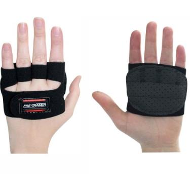 Imagem de Kit! 10 Luvas Meia Palma Proteção Academia Peso Cross - Pro Trainer