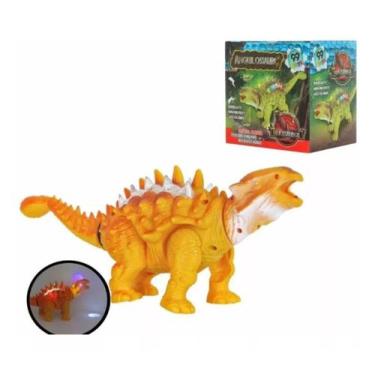 Imagem de Robô Dinossauro Anquilossauro Som Luz E Movimento Infantil - AYTOYS