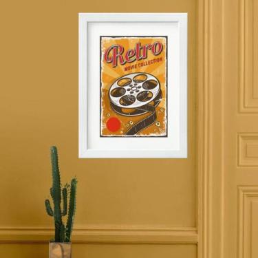 Imagem de Quadro Cinema Filme Retrô - 60x48cm - Quadros On-line
