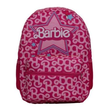Imagem de Mochila Infantil Feminina Grande Barbie Costas Juvenil Rosa - TOYS 2U
