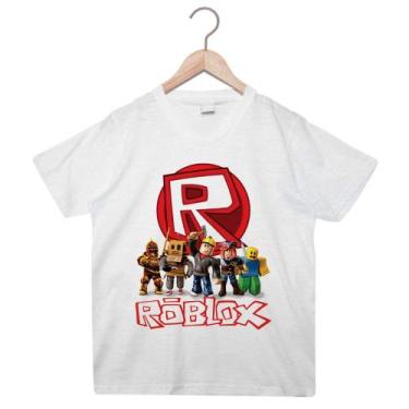 Imagem de Roblox Camisa Branca - Caniks BR, Branco, 4 ANOS