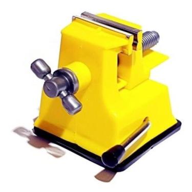 Imagem de Mini torno morsa de bancada 35mm com ventosa tipo goot st-80 completa 