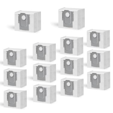 Imagem de Conjunto de saco de pó descartável não tecido para aspirador de pó Roborock Q5+/Q5 Pro+/Q7 MAX+/Q7+/S8+/S8 Pro Ultra Aspirador de pó acessórios pacote com 14
