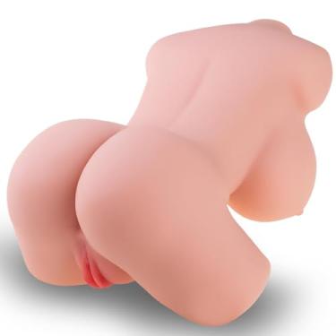 Imagem de POSHTAIL Torso Sex Doll Masturbador Masculino com Peitos Anal Vagina Sexo Stroker Realista Bunda Bonecas Sexuais Torso Feminino Bunda Masturbadores Brinquedos Sexuais Homens Masturbação Brinquedos Adu