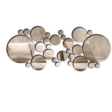 Imagem de Aplique de Espelho Decorativo Acrílico Mandala 35x83cm 38201 - CREATUS