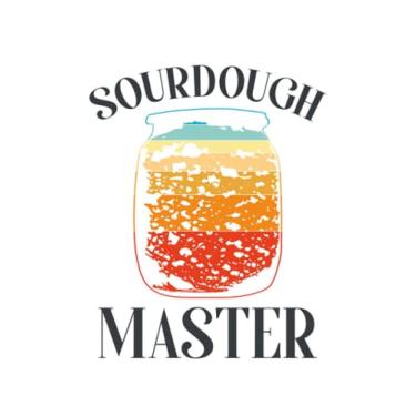 Imagem de Sourdough Baking Baker Bakery Sourdough Bread Master 2 Notebook: 100 Pages, 8.5x11"