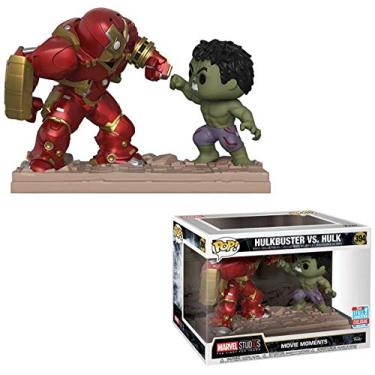 Imagem de Marvel Os Vingadores Boneco Pop Funko Hulkbuster Vs Hulk #394
