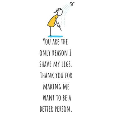 Imagem de You are the only reason I shave my legs.: 120 Pages Lined Journal Notebook< Funny Valentine's Day Gift For Boyfriend, Husband, Wife (valentine's day gifts)