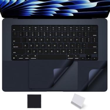 Imagem de Capa para descanso de mãos compatível com MacBook Air 2025 2024 de 15 polegadas M4 M3 Chip A3241 A3114 Trackpad Skin para Apple MacBook Air 15,3 polegadas M4 M3 A3114 Touchpad Cover Trackpad Protector