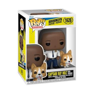 Imagem de Funko Pop! & Buddy: BNN - Captain Ray Holt with Dog - Brooklyn Nine-Nine - Figura de vinil colecionável - ideia de presente - produtos oficiais - brinquedos para crianças e adultos - Fãs de TV