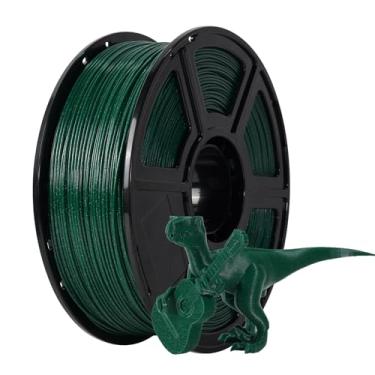 Imagem de FLASHFORGE Filamento ASA 1,75 mm brilhante preto verde, filamento de impressora 3D 1 kg carretel precisão dimensional +/- 0,02 mm, filamento de impressão 3D durável, alta resistência aos raios UV,