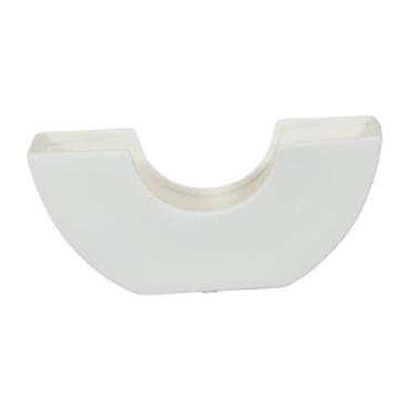 Imagem de XLWLLNJ Vaso de flores, vaso de plantas, vaso de flores, buquê decorativo, suporte de flores, arranjo floral para cozinha, lareira, estante de livros, Branco