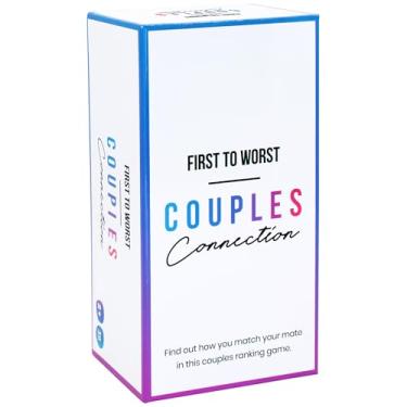 Imagem de FIRST TO WORST Couples Connection Party Game - The Game About How Your Mate Ranks Things - Adult Card Game for Partners, Husbands, Wives, Girlfriends, Boyfriends and Board Games Night with Your Group
