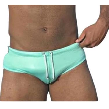 Imagem de sunga sexy slip com tule transparência na parte de trás - ALVEZ ALVES 